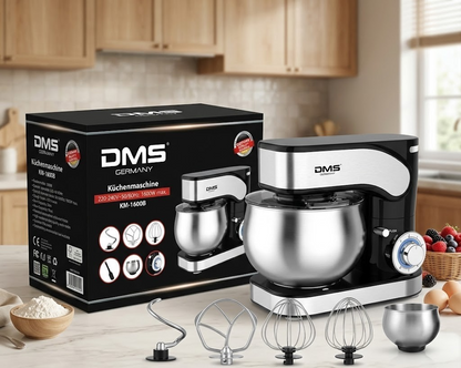 DMS Küchenmaschine KM-1600B 1600W Rührmaschine Teigmaschine