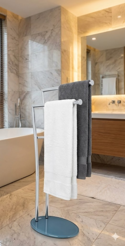 baliv ST-6930 Handtuchhalter – Wandhalter modern & platzsparend