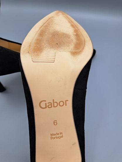 Gabor Damenschuhe Elegant Schwarz Gr. 39 Hohe Schuhe Pumps Komfort