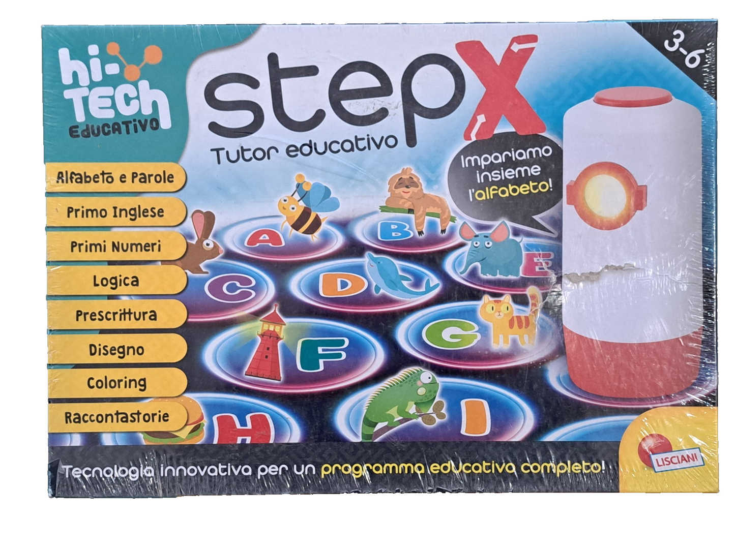 LISCIANI Step X Educational Tutor - Educational game - IT version