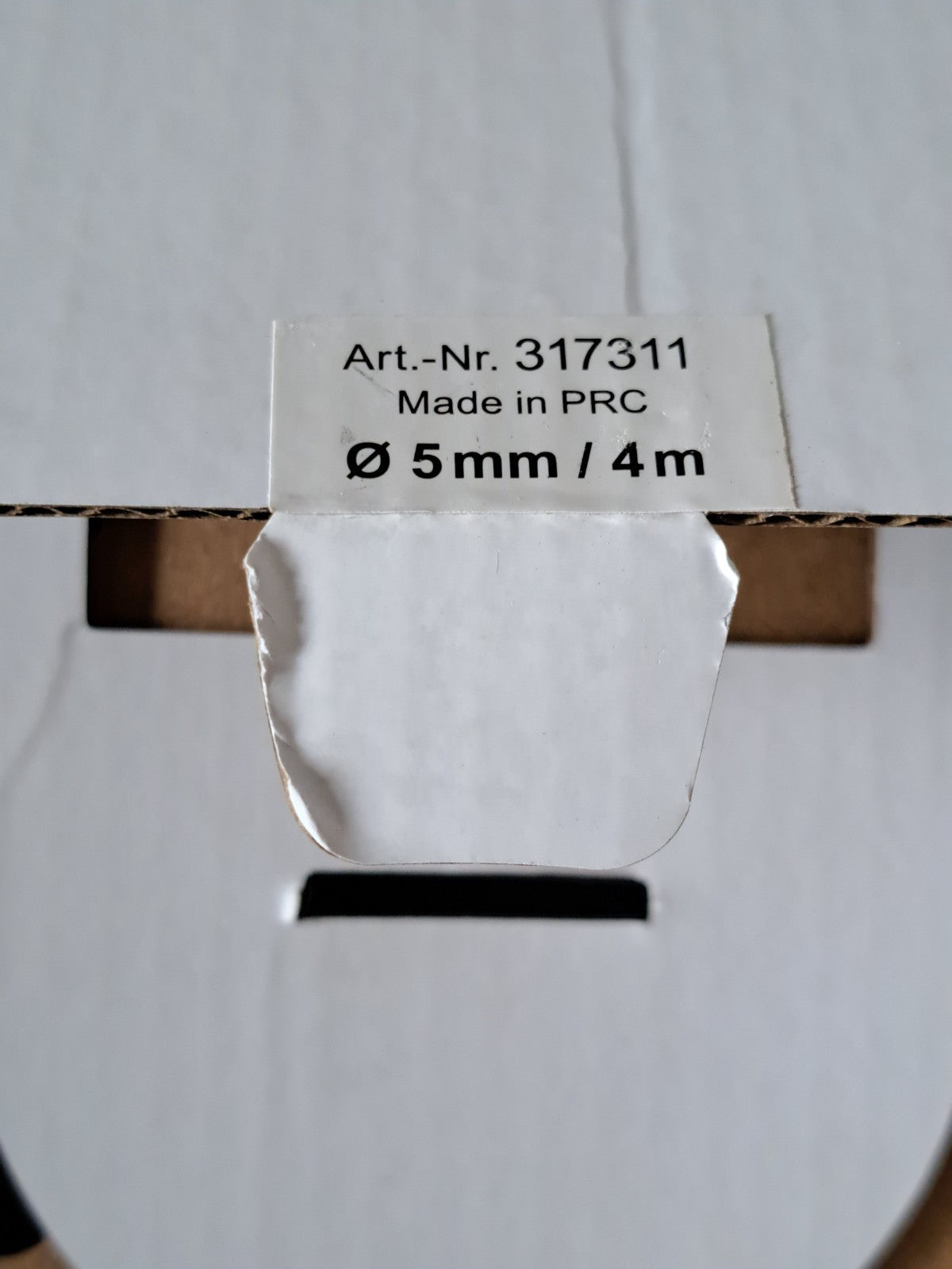 Schrumpfschlauch 5mm 4 Meter hitzebeständig Isolierschlauch Kabelschutz