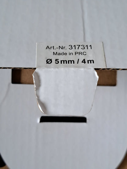 Schrumpfschlauch 5mm 4 Meter hitzebeständig Isolierschlauch Kabelschutz
