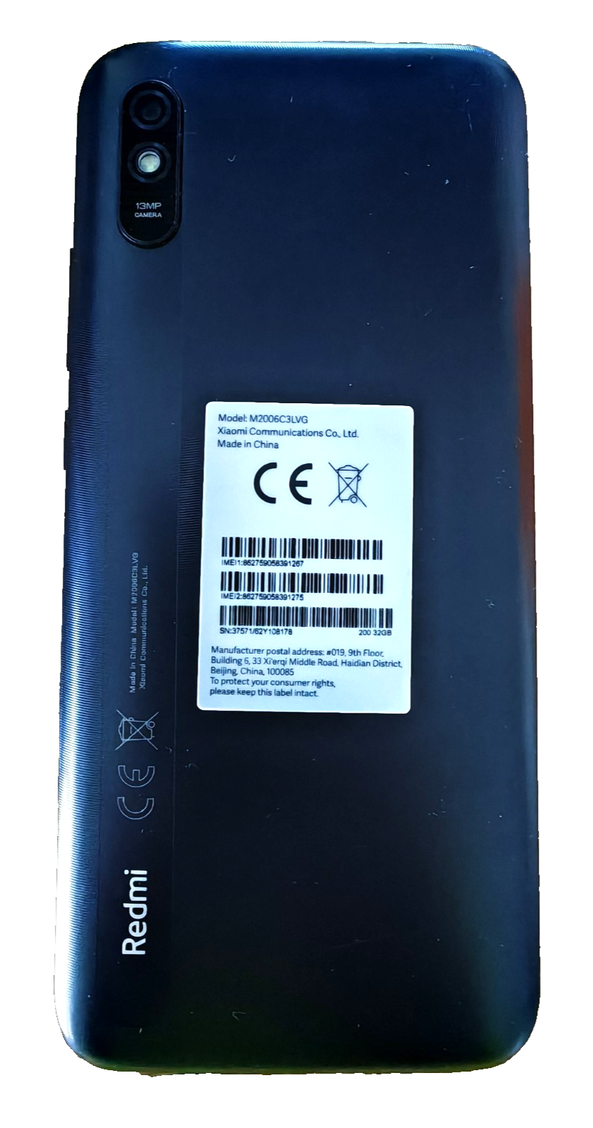 Xiaomi Redmi 9AT Granite Gray 32GB 2GB RAM Smartphone Android Handy