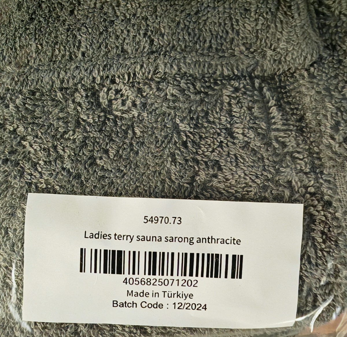 JEMIDI Saunakilt Damen Baumwolle Saunatuch Handtuchkleid mit Tasche