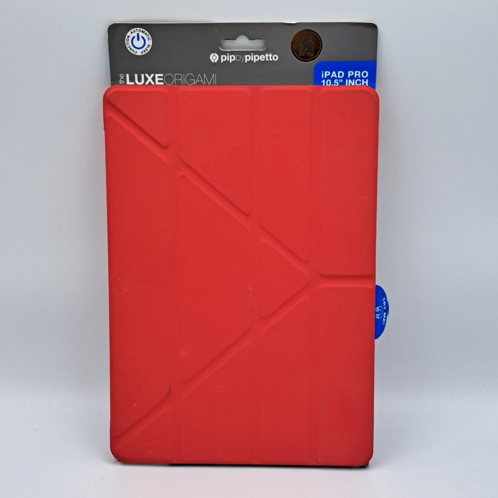 Pipbypipetto The lux origami IPad pro 10.5 Zoll Case Rot