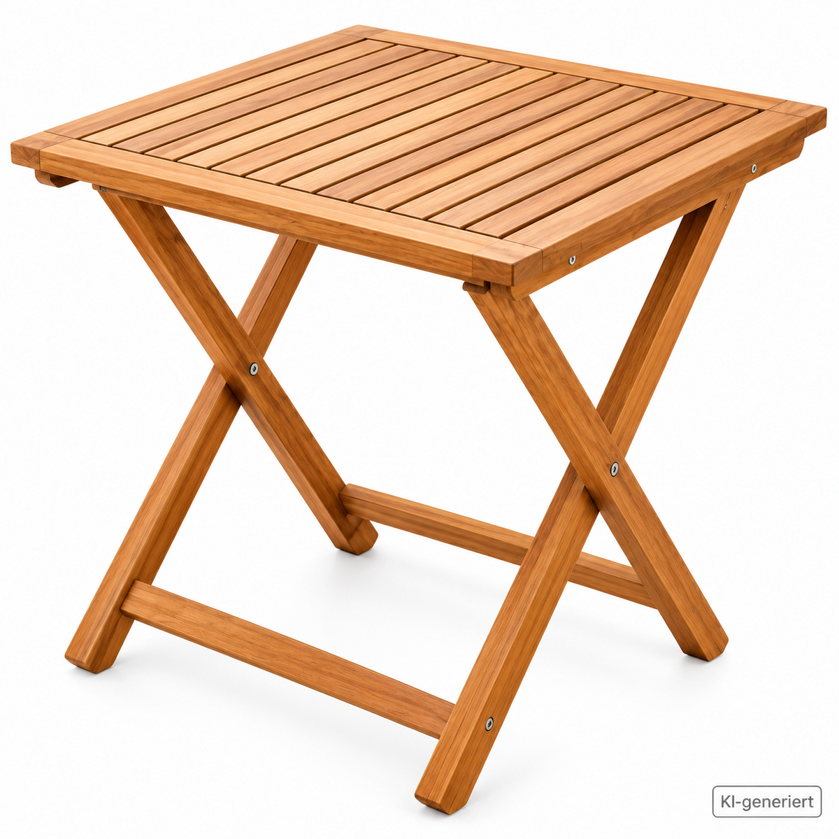 Copland Balkontisch 60x60cm Eukalyptus Holz Klapptisch Garten Terrasse FSC HA6