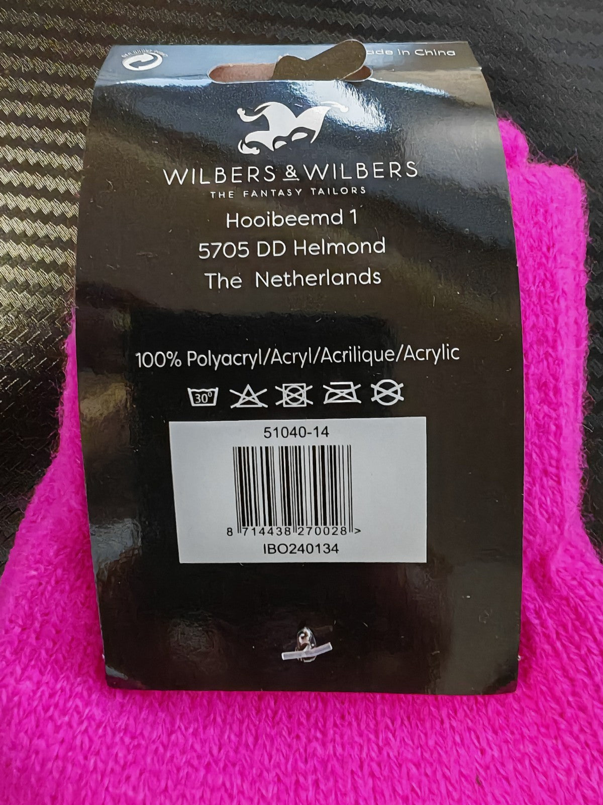 Wilbers & Wilbers Fingerless Gloves Damen Pink Handschuhe
