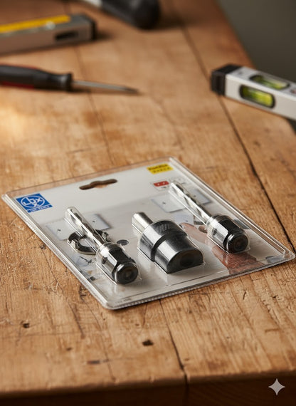 Lux Tools Lochsägen-Aufnahme-Halter 3er Set