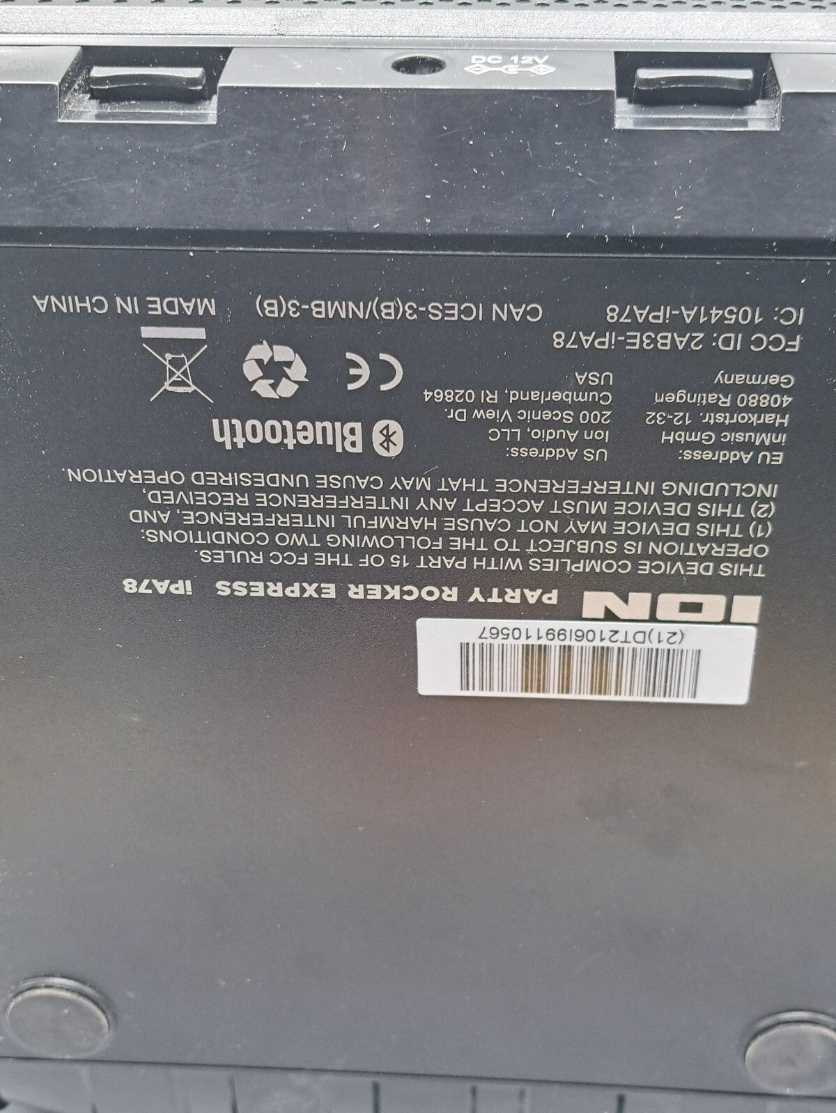 Ion Party Rocker Express IPA 78, Karaoke Maschine