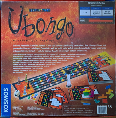 Kosmos Ubongo Verrückt und zugelegt