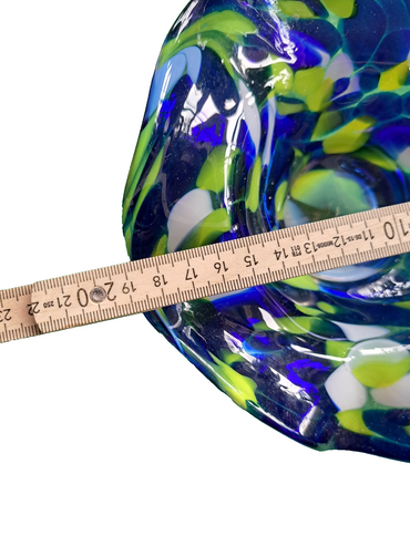 Buntglas Obstschale 19cm, Hingucker