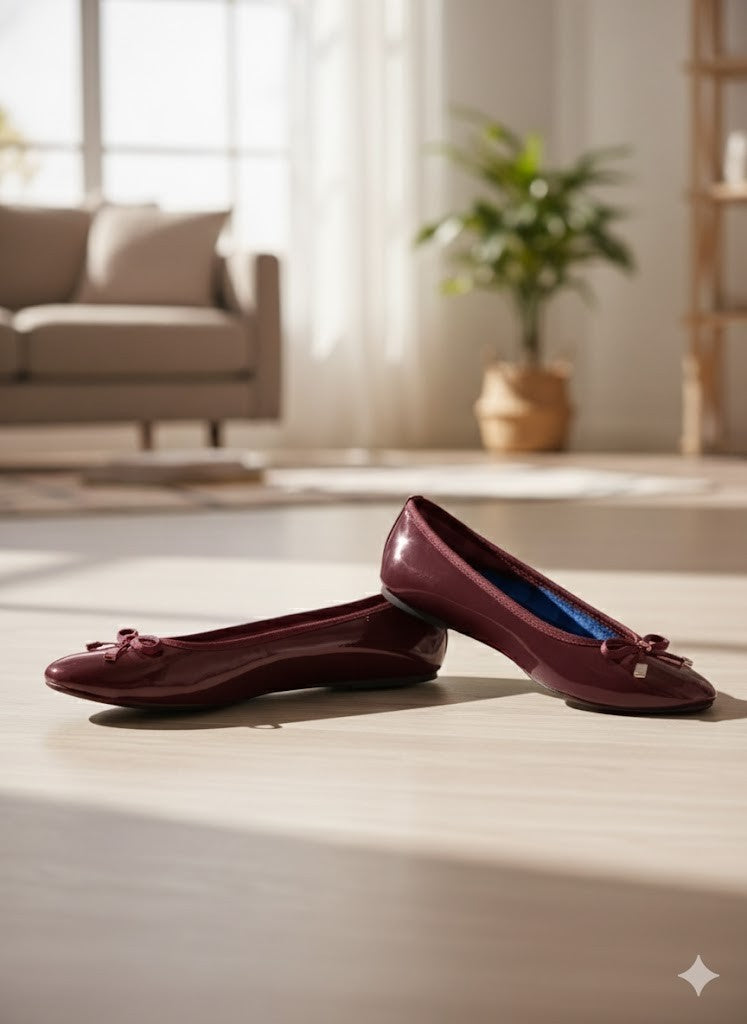 Castro Ballerinas, Bordeaux, Größe 37