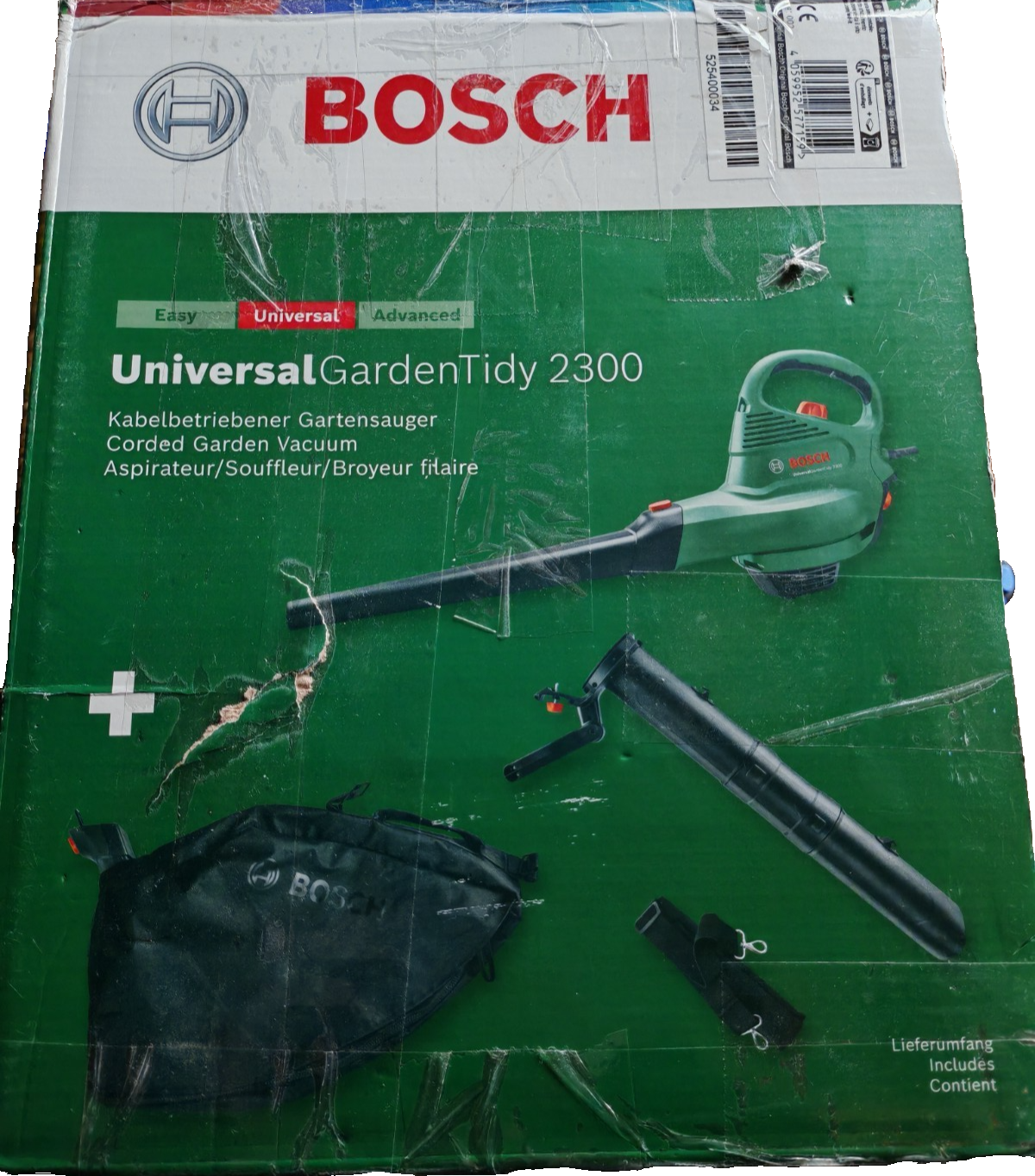 Bosch Universal GardenTidy 2300 Gartensauger/Laubbläser (6008B1002)