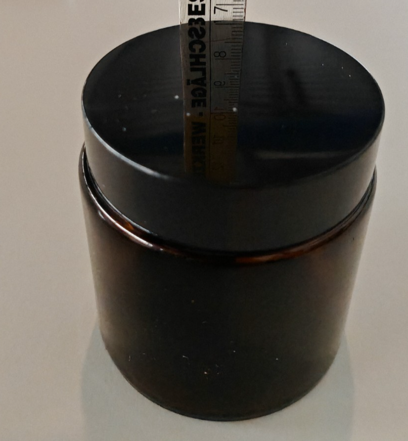 BELLE VOUS 8x 120ml Braunglas Tiegel mit Deckel Kosmetiktiegel Salbentiegel A6