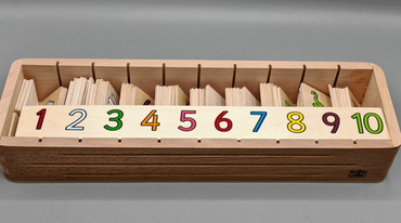 Montessori Sortierbox Holz Lernspielzeug Sortieren Motorik Kinder