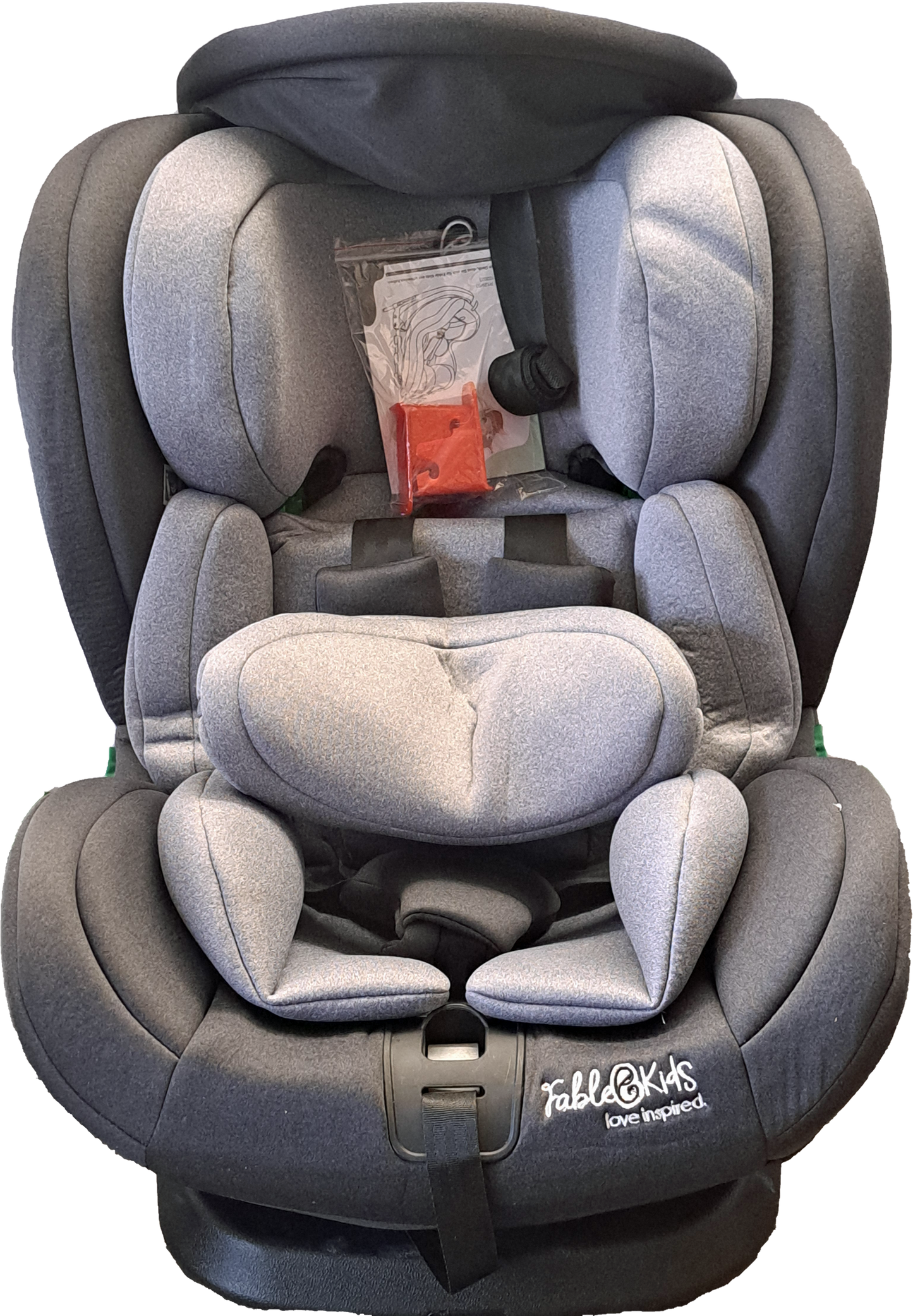 Fablekids Kindersitz Noble Grau mit Station #7 #11