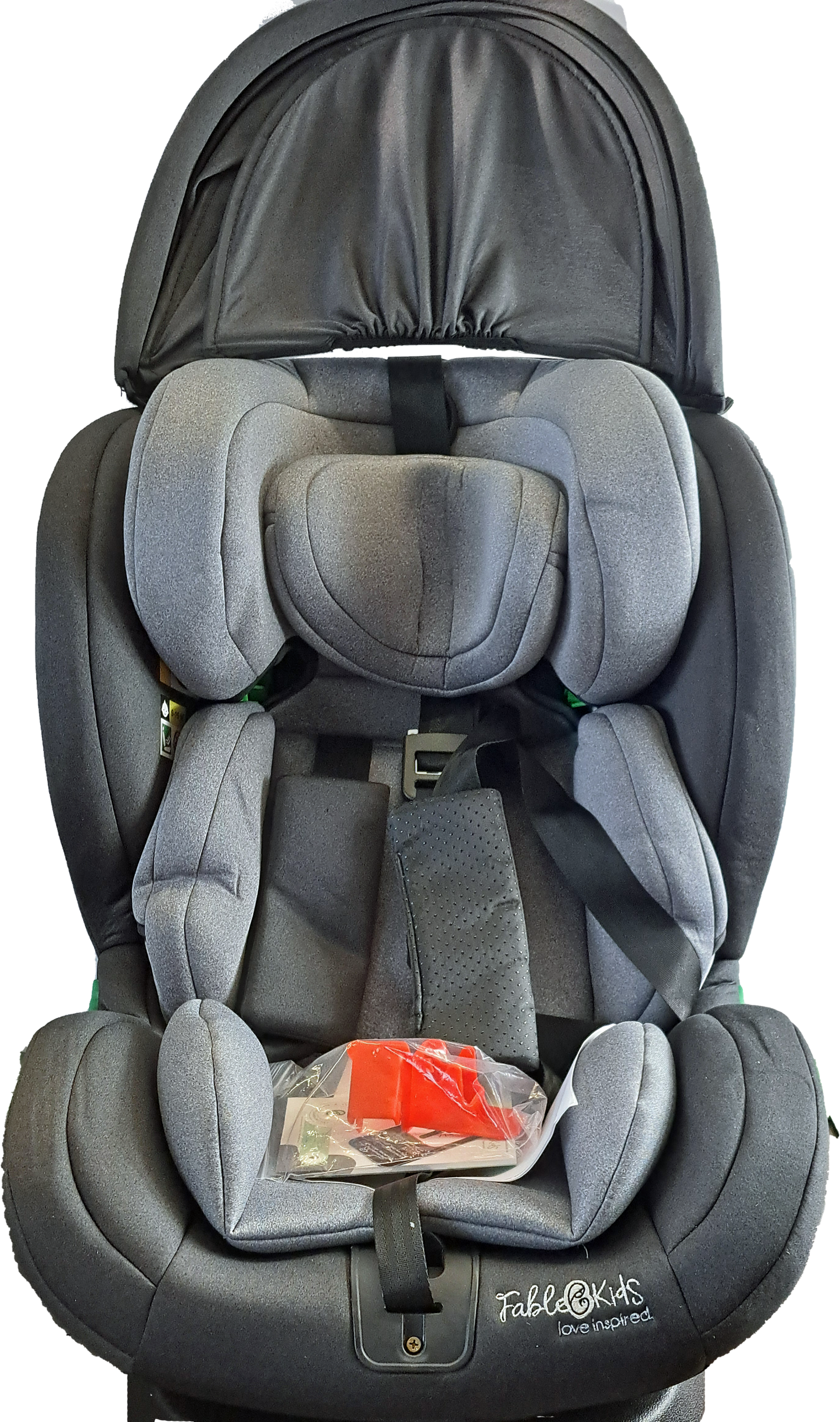 FableKids Autokindersitz Noble, Grau/Schwarz #9