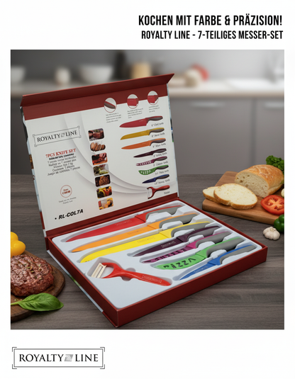 Royalty Line Messerset 7 Teilig plus Sparschäler gratis NEU