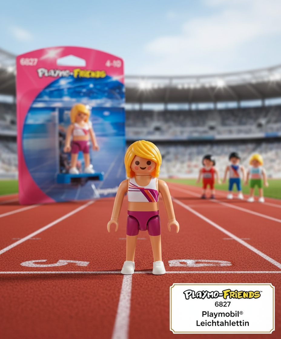 Playmo-Friends, 6824, Figur, Gym-Fitness, pink, neu, Originalverp.