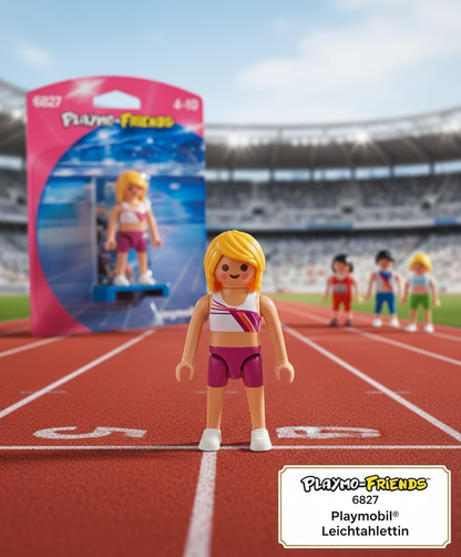 Playmo-Friends, 6824, Figur, Gym-Fitness, pink, neu, Originalverp.