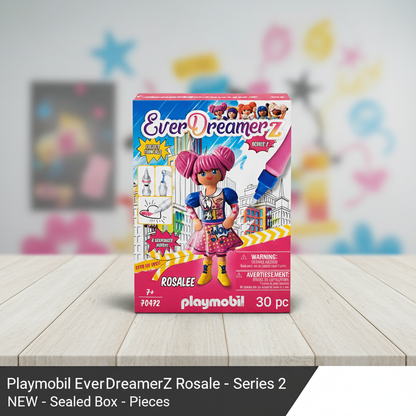 PLAYMOBIL 70472 Rosalee "Comic World", Neu, Spielfigur mit Zubehör