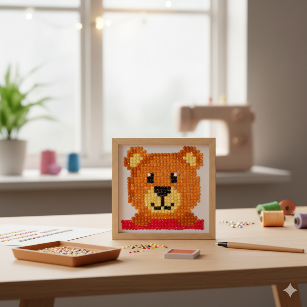 Diamond Dotz Mr. Handsome Starter, Diamant Mosaiksteine Kreativset, Kreativität