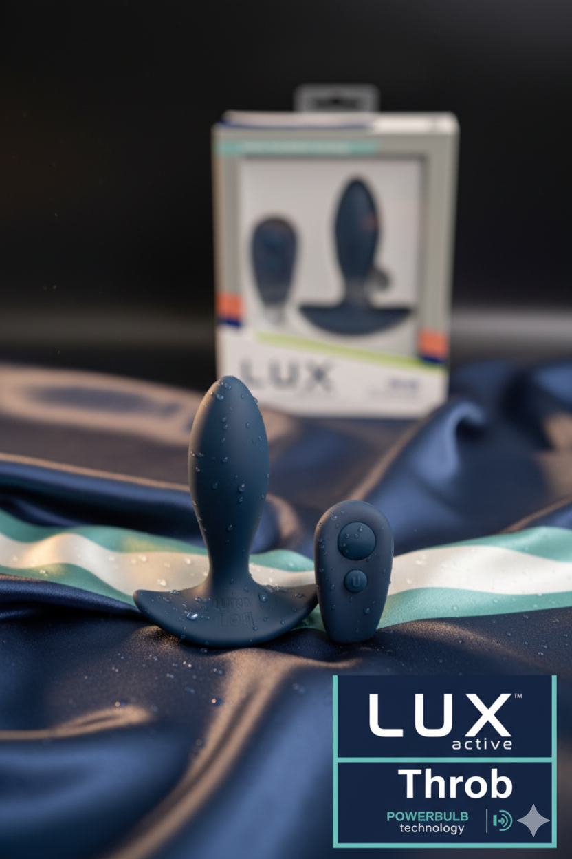 Lux Active throb – 4,5" Silikon Anal Pulsating Massager