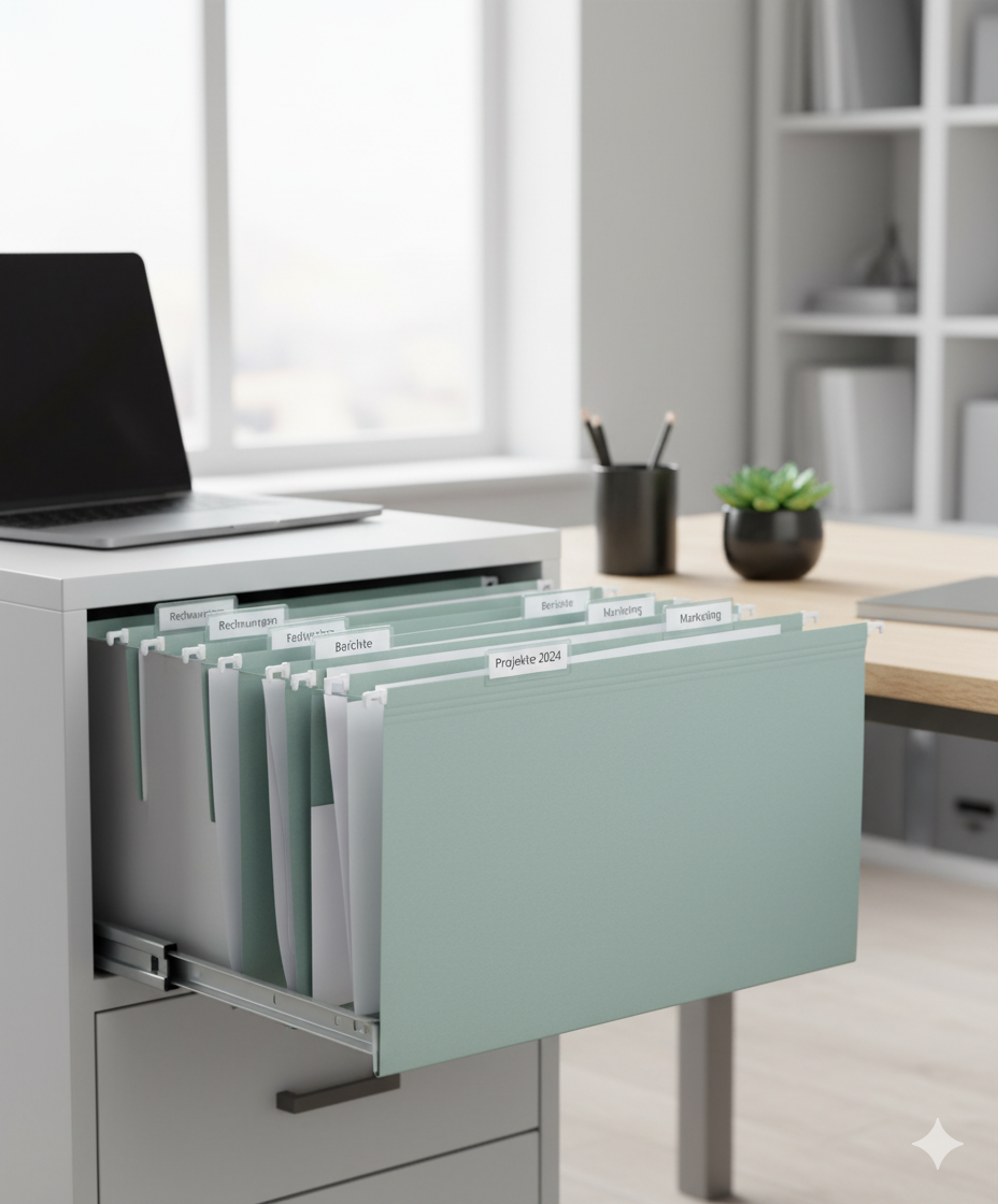 25x Grüne Umlaufmappen Aktenordner Büro A4 Dokumentenmappe ✅