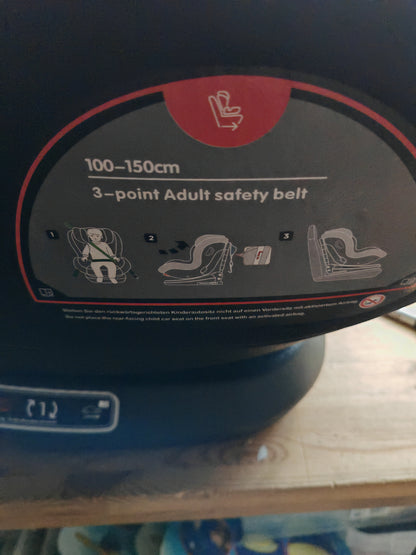 Fable Kids Noble Autokindersitz Schwarz mit Station Babysitz Kinder Auto (Kopie)
