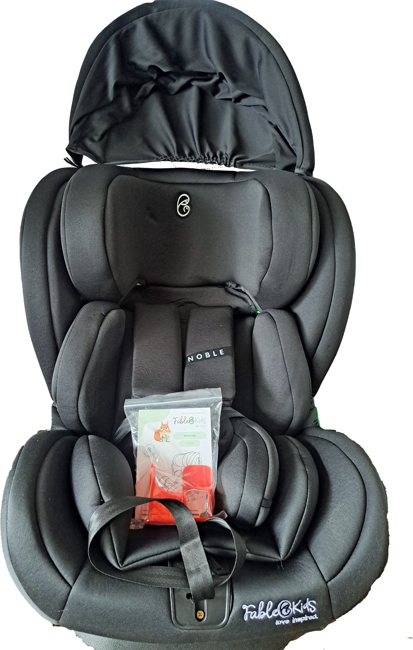 Fablekids Autokindersitz Noble, Schwarz 6