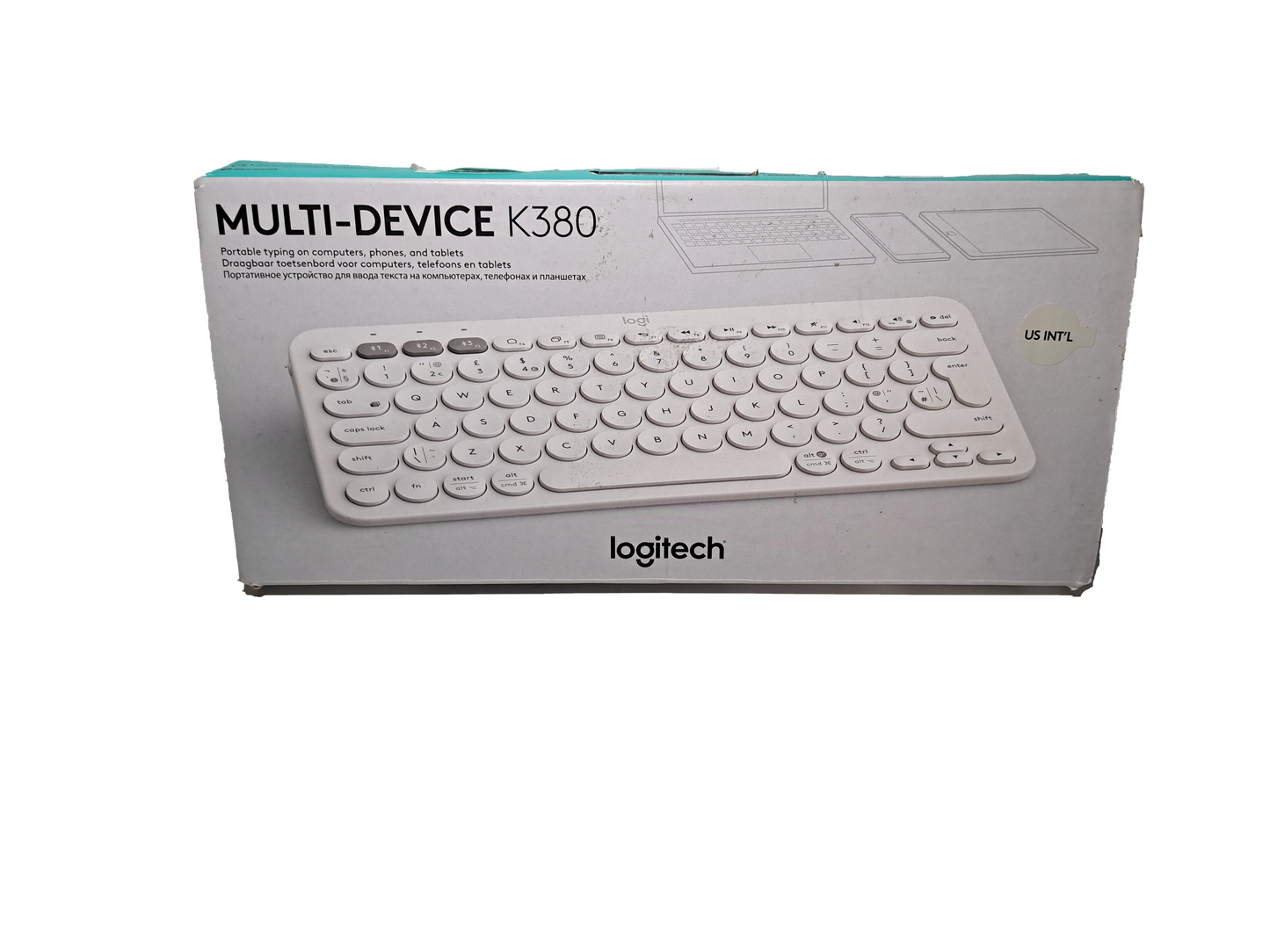 Logitech K308 Tastatur, kabellose Bluetooth-Tastatur (Englisch)