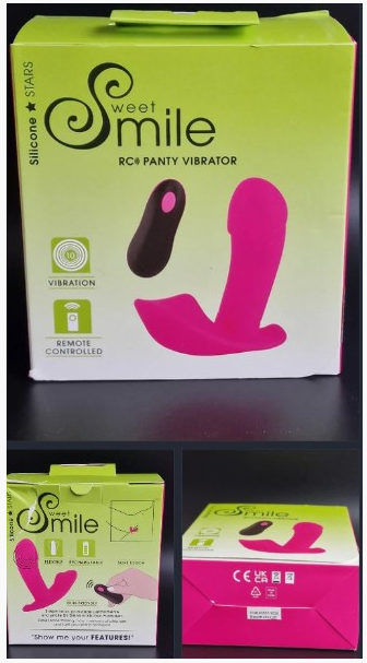 Sweet Smile RC Panty Vibrator, Neu
