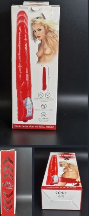 Red Push Stoß-Vibrator, Thrust Vibe