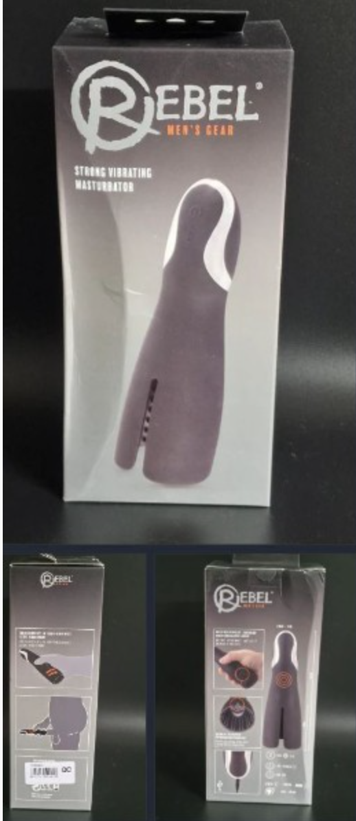 Rebel Men`s Gear Strong Vibrating Masturbator
