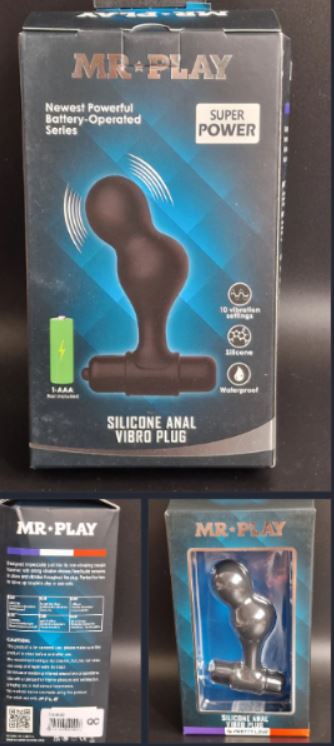 Mr Play, Silikon Anal Vibro Plug, Pretty Love