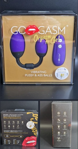 GoGasm, Orgasm to Go, Vibrating Pussy & Ass Balls