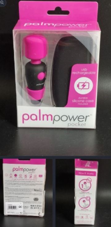 Palm Power Pocket Minimassagegerät, Vibrator
