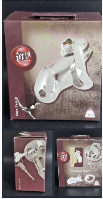 Fetish Collection – Peniskäfig mit integriertem Schloss