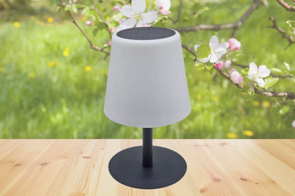 Solar/Kabel Tischlampe 2 in 1 Schlafzimmer/Garten