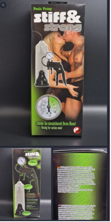 Penis Pump Stiff & Strong, Effektive Potenz