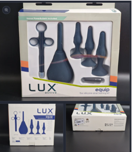 Lux Active Equip, 7teiliges Silikon Anal Training