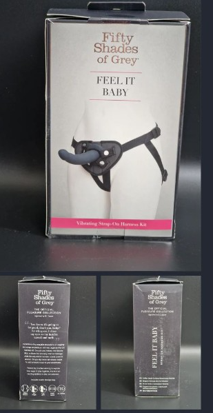 Fifty Shades of Grey, Feel it Baby – Vibrating Strap-On Harness Kit