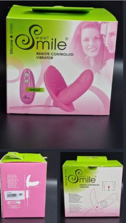 Sweet Smile Remote Controlled Vibrator