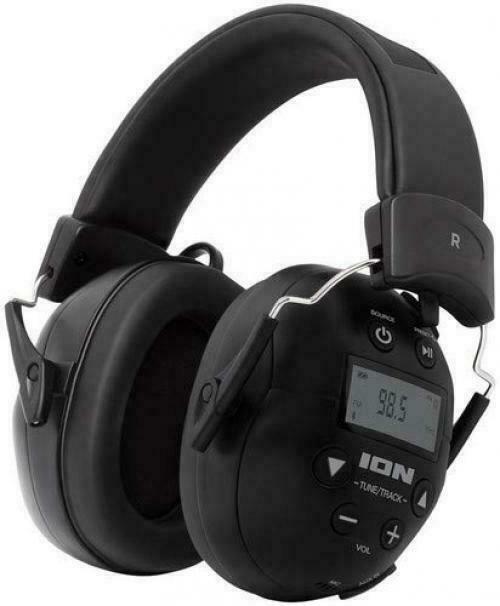 ION Tough Sounds 2 Gehörschutz Bluetooth Radio IPX4 27dB Kopfhörer Schwarz A8