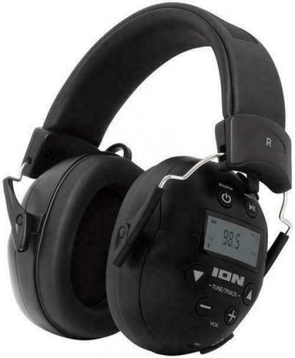 ION Tough Sounds 2 Gehörschutz Bluetooth Radio IPX4 27dB Kopfhörer Schwarz A8