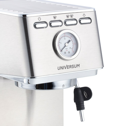 B-Ware Universum Km 400 21 Oprima Siebträger Espressomaschine Kaffeemaschine Edelstahl