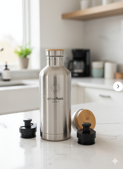 Active Flask by Bemaxx Edelstahl Trinkflasche