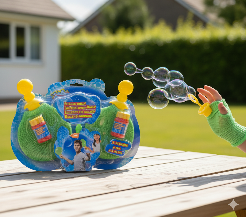 Bubblez Seifenblasen-Rally Spiel, Seifenblasenspiel, 2 Spieler