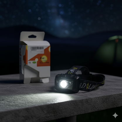 Ree LED Stirnlampe, Angeln, Camping, Sport