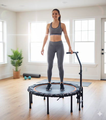 Schmidt Sportsworld Fitnesstrampolin TX-B63993C-50 Schwarz Orange